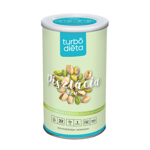 Vásároljon Turbó diéta intenzív fehérjeenzim sós pisztácia ízű turmixpor 525g terméket - 9.274 Ft-ért