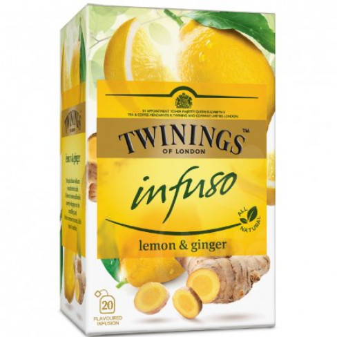 Vásároljon Twinings citrom és gyömbér herbatea 40 g terméket - 1.348 Ft-ért