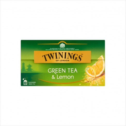 Vásároljon Twinings zöldtea citrommal 25x1,6 g 40 g terméket - 1.388 Ft-ért