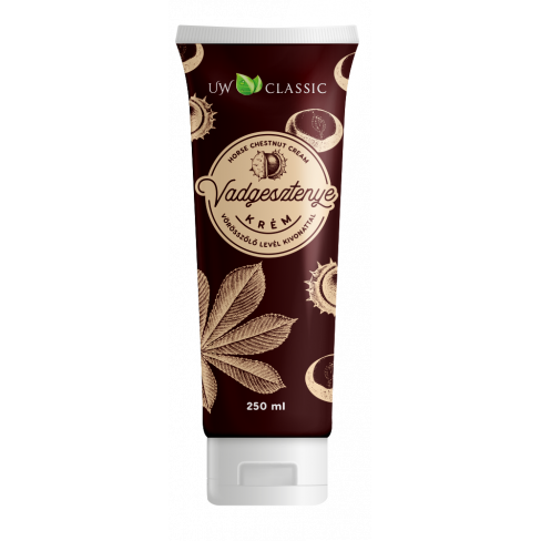 UW CLASSIC VADGESZTENYE KRÉM VÖRÖSSZŐLŐ LEVÉL KIVONATTAL TUBUSOS 250 ML