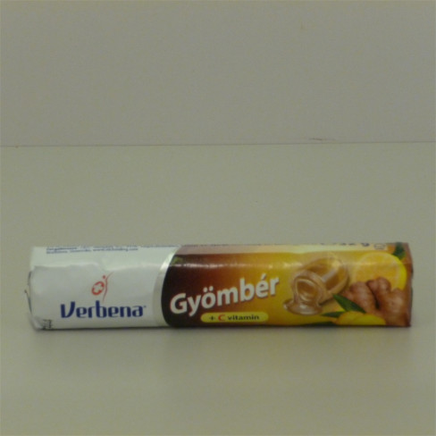 Vásároljon Verbena rolls cukorka gyömbér 32g terméket - 182 Ft-ért
