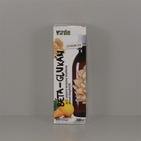 Vásároljon Virde bétaglukán és c-vitamin tartalmú szirup 200ml terméket - 2.764 Ft-ért