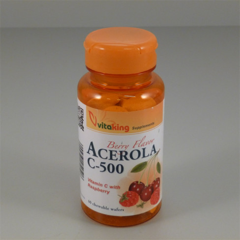 Vásároljon Vitaking acerola c-vitamin rágótabletta 500mg 40db terméket - 1.935 Ft-ért