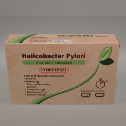 Vásároljon Vitamin station helicobacter pylori gyorsteszt 1db terméket - 4.600 Ft-ért