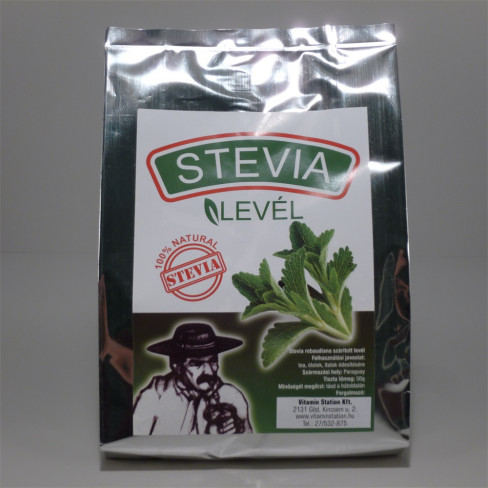 Vásároljon Vitamin station stevia levél szárítmány 50g terméket - 1.060 Ft-ért