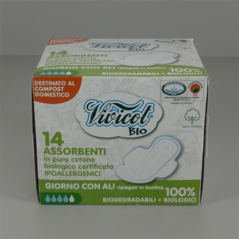 Vásároljon Vivicot bio nappali szárnyas betét 14db terméket - 2.082 Ft-ért