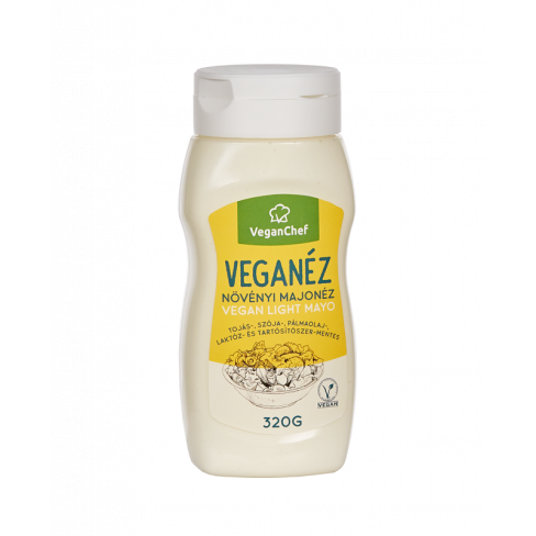 Vásároljon Veganchef veganéz light növényi majonéz 320g terméket - 981 Ft-ért
