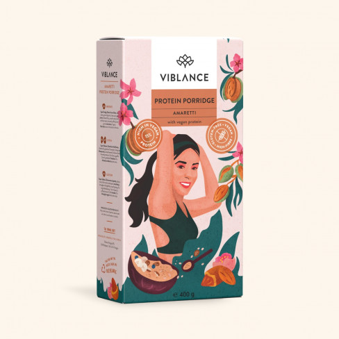 VIBLANCE PROTEINKÁSA AMARETTI 400 G