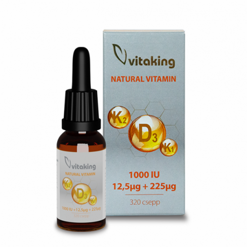 VITAKING K2+D3+K1 CSEPP 320  ML