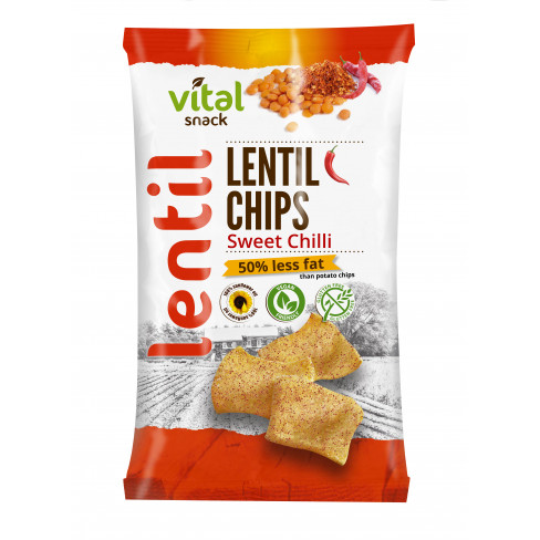 Vásároljon Vital lencse chips édes chili gm. terméket - 524 Ft-ért