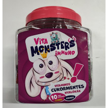 VITAMONSTERS IMMUNO CUKORMENTES NYALÓKA TÖBB ÍZBEN 6 G