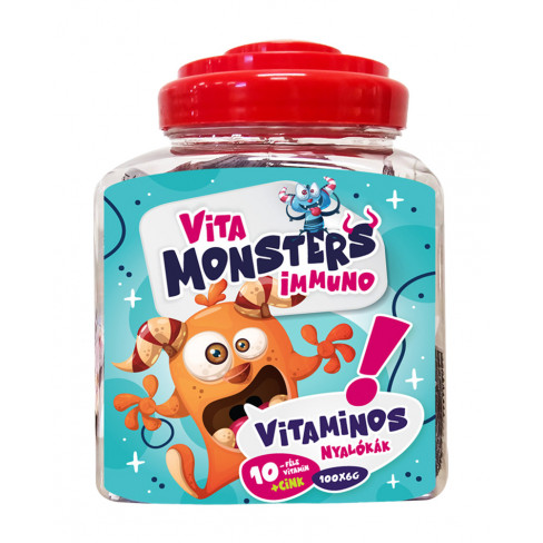 VITAMONSTERS IMMUNO NYALÓKA 100X6 600 G