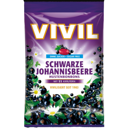 Vásároljon Vivil cukorka feketeribizlis 60g terméket - 627 Ft-ért