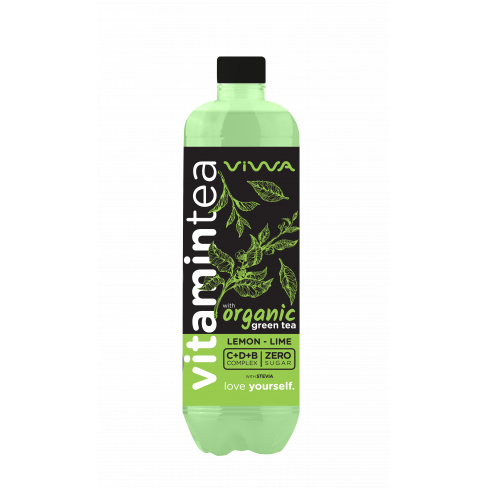VIWA VITAMINTEA GREEN TEA LEMON 600 ML