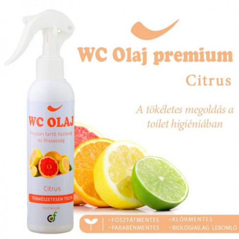 Vásároljon Wc olaj prémium citrus 200 ml terméket - 1.532 Ft-ért