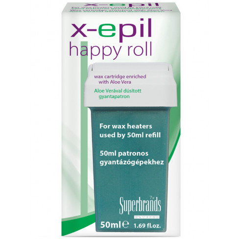Vásároljon X-epil gyantapatron happy roll 50ml terméket - 715 Ft-ért