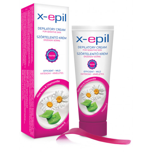 Vásároljon X-epil szőrtelenítő krém érzékeny bőrre 75ml terméket - 660 Ft-ért