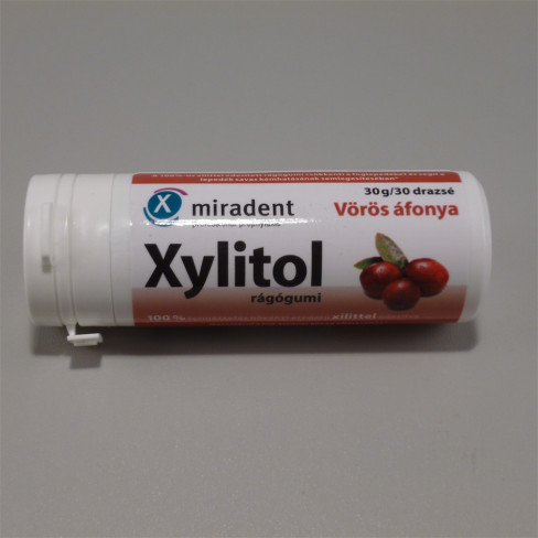 Vásároljon Xylitol rágógumi vörös áfonya 30g terméket - 727 Ft-ért