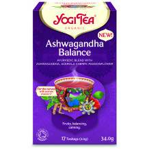 YOGI BIO TEA ASHWAGANDHA EGYENSÚLY 17X2G 34 G