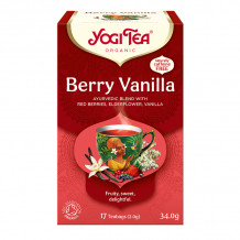 YOGI BIO TEA BOGYÓS GYÜMÖLCSÖS VANÍLIÁVAL 34 G