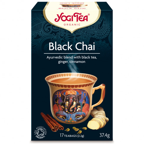 Vásároljon Yogi bio tea fekete chai 17x1,8g 31g terméket - 1.111 Ft-ért