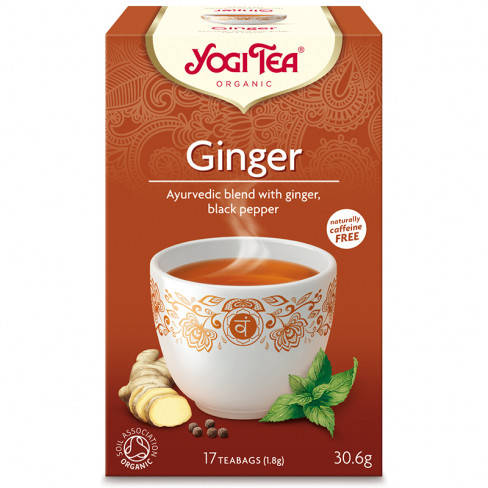 Vásároljon Yogi bio tea gyömbéres 17x1,8g 31g terméket - 1.111 Ft-ért