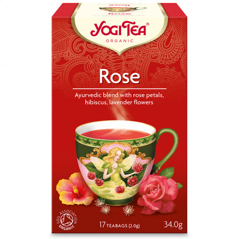 Vásároljon Yogi bio tea rózsa 17x1,8g 31g terméket - 1.329 Ft-ért