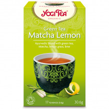 Yogi bio tea zöld matcha-citrom 17x1,8g 30g