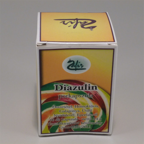 Vásároljon Zafír diazulin kapszula 60db terméket - 4.495 Ft-ért