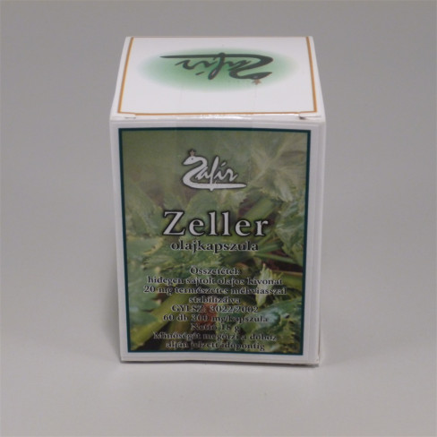 Vásároljon Zafír zeller olajkapszula 60db terméket - 4.135 Ft-ért