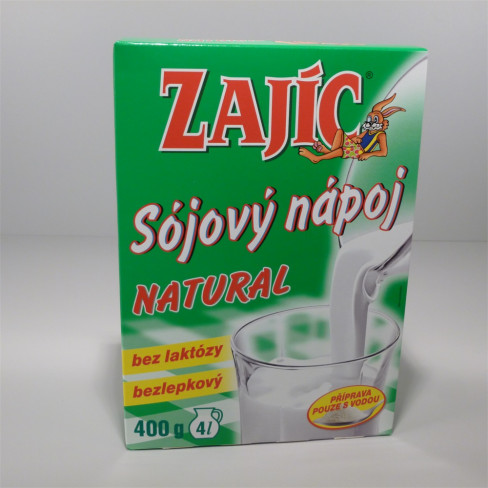 Vásároljon Zajic szója italpor natúr 400g terméket - 1.067 Ft-ért
