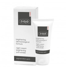 ZIAJA MED VILÁGOSÍTÓ RÁNCTALANÍTÓ ÉJSZAKAI KRÉM, PIGMENTFOLTOS BŐRRE 50 ML