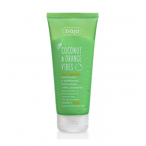 ZIAJA COCONUT VIBES BŐRRADÍR ÉS TESTÁPOLÓ HAB 270 ML