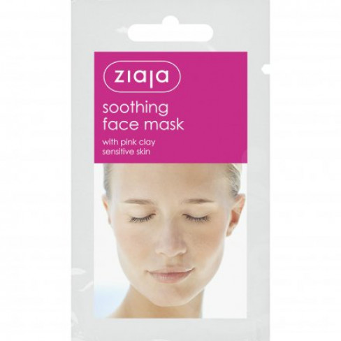 Vásároljon Ziaja nyugtató maszk érzékeny bőrre rózsaszín agyaggal 7 ml terméket - 329 Ft-ért
