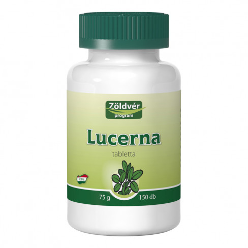 Vásároljon Zöldvér lucerna tabletta 100% 150db terméket - 2.997 Ft-ért