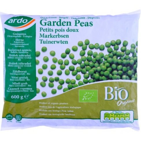 Vásároljon Ardo bio gyorsfagyasztott medium zöldborsó 600g terméket - 933 Ft-ért