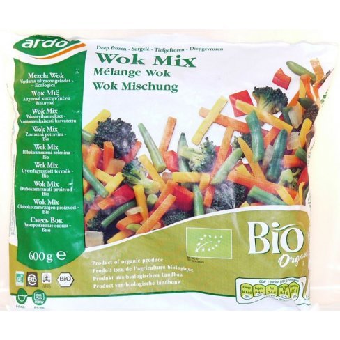 Vásároljon Ardo bio gyorsfagyasztott wok mix 600g terméket - 817 Ft-ért