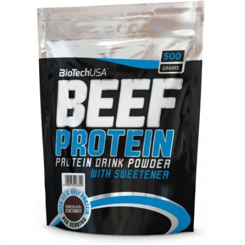 Vásároljon Biotech beef protein csokoládé-kókusz 500g terméket - 4.532 Ft-ért