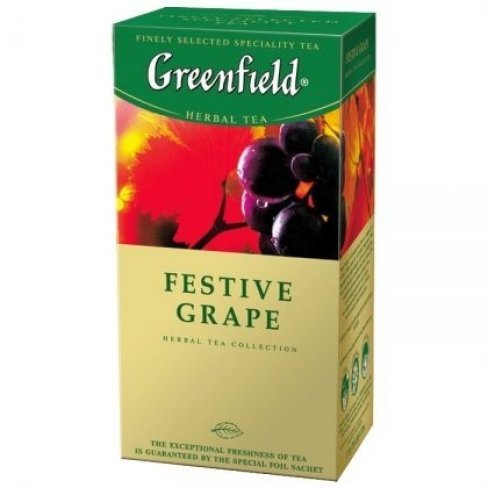 Vásároljon Greenfield festive grape tea 25db terméket - 627 Ft-ért