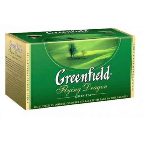 Vásároljon Greenfield flying dragon zöld tea 50g terméket - 627 Ft-ért