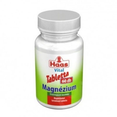 Vásároljon Haas vital magnézium tabletta 60db terméket - 825 Ft-ért