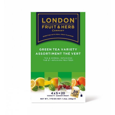 Vásároljon London zöld tea, vegyes 20x 40g terméket - 824 Ft-ért