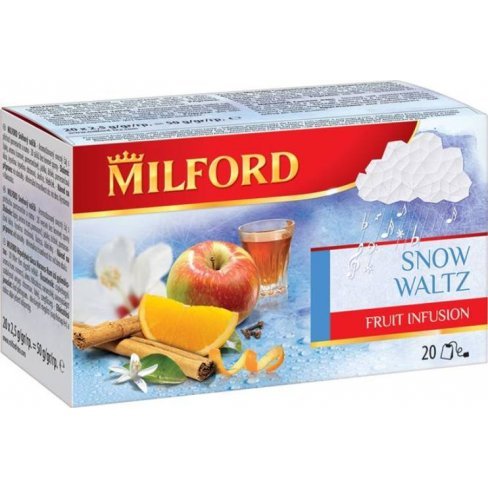 Vásároljon Milford hópelyhek tánca tea 20x2,5g 50g terméket - 682 Ft-ért