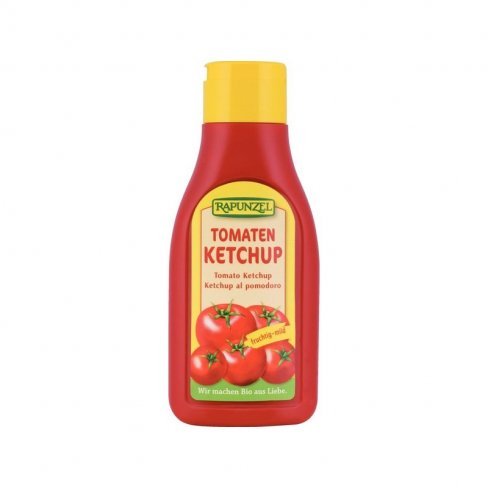 Vásároljon Rapunzel bio ketchup paradicsomos flakonban 500ml terméket - 1.447 Ft-ért