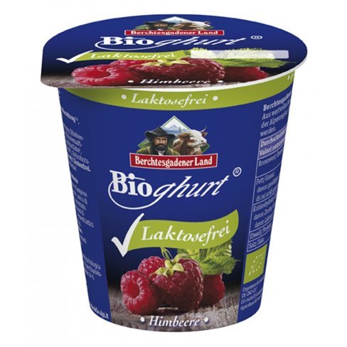 Vásároljon Berchtesgadener laktózmentes bio joghurt málna 150g terméket - 359 Ft-ért
