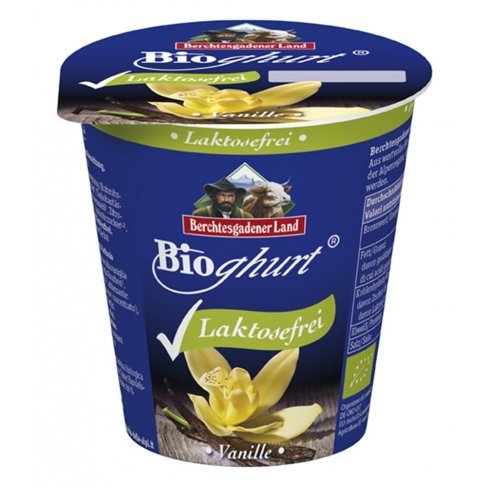 Vásároljon Berchtesgadener laktózmentes bio joghurt vanília 150g terméket - 359 Ft-ért