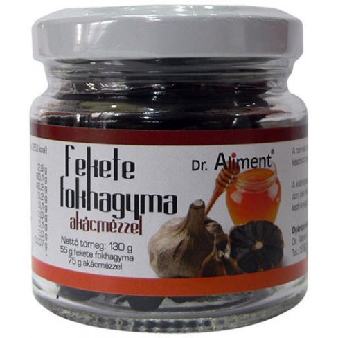 Vásároljon Dr.aliment fekete fokhagyma akácmézzel 130g terméket - 1.471 Ft-ért
