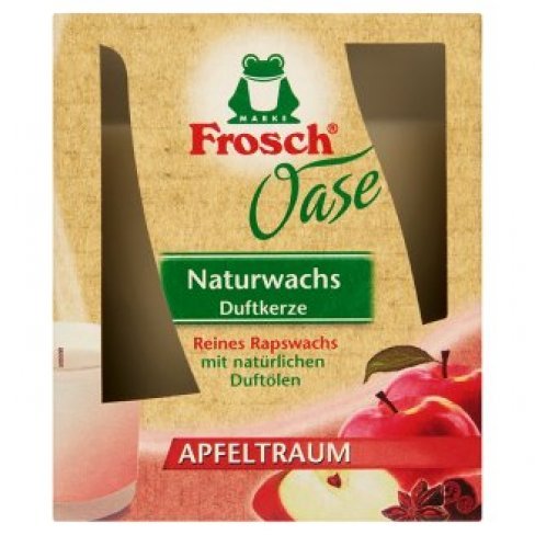 Vásároljon Frosch oase illatgyertya alma 140g terméket - 1.039 Ft-ért