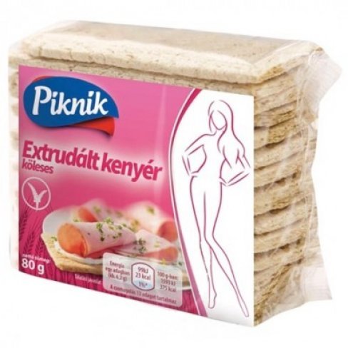 Vásároljon Piknik extrudált kenyér köleses 80g terméket - 279 Ft-ért