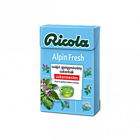 Vásároljon Ricola cukorka alpine fresh 40g terméket - 516 Ft-ért
